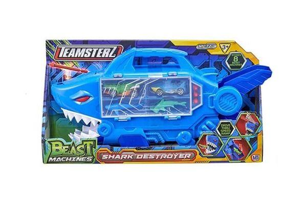 Teamsterz Beast Machines Shark Destroyer With 4 Cars