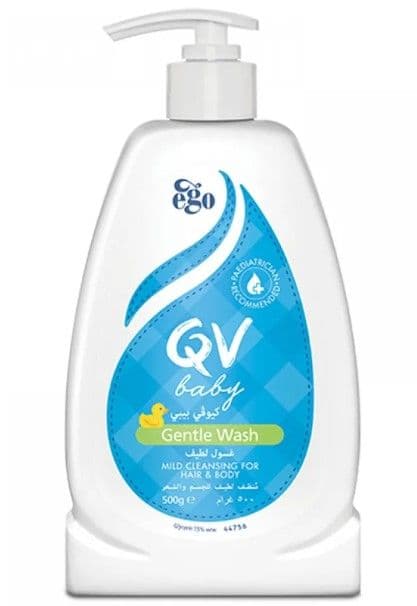 Qv Baby Gentle Wash For Hair & Body 500gm