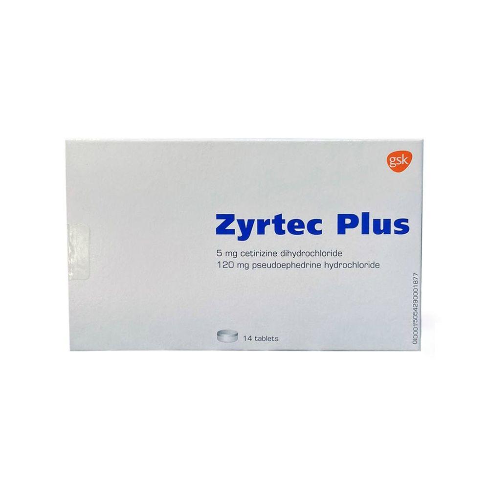 Zyrtec Plus Tablet 14'S 06O4