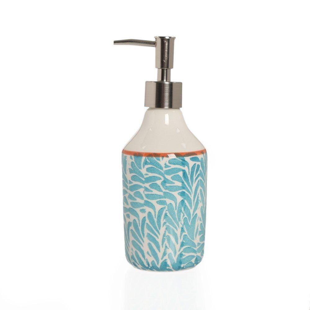 Irya Premium Ceramic Soap Dispenser, Multicolour