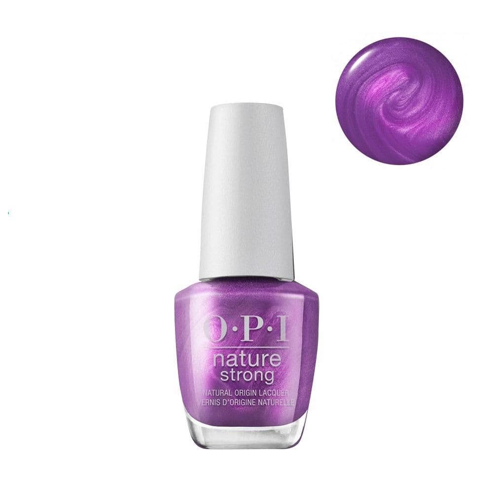 O.p.i Nature Strong Nail Lacquer Achieve Grapeness 15ml