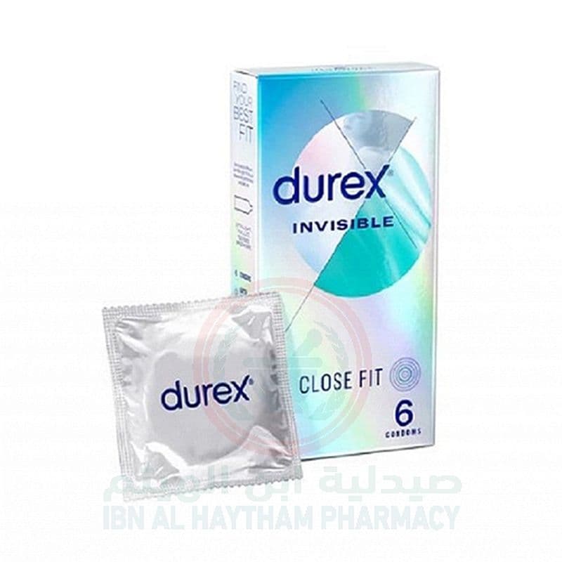 Durex Invisible Condom 6'S