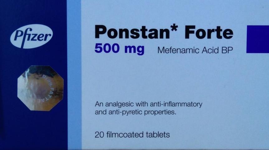 Ponstan Forte 500Mg Tab 20'S