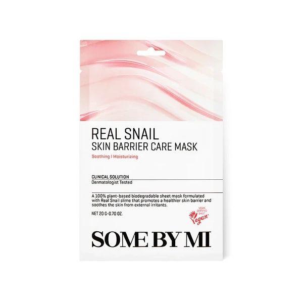 Some By Mi Real Snail Skin Barrier Care Mask 20Gm