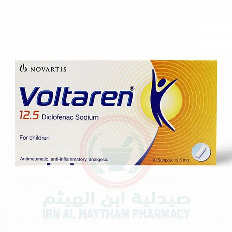 Voltaren 12.5Mg Suppository 10'S