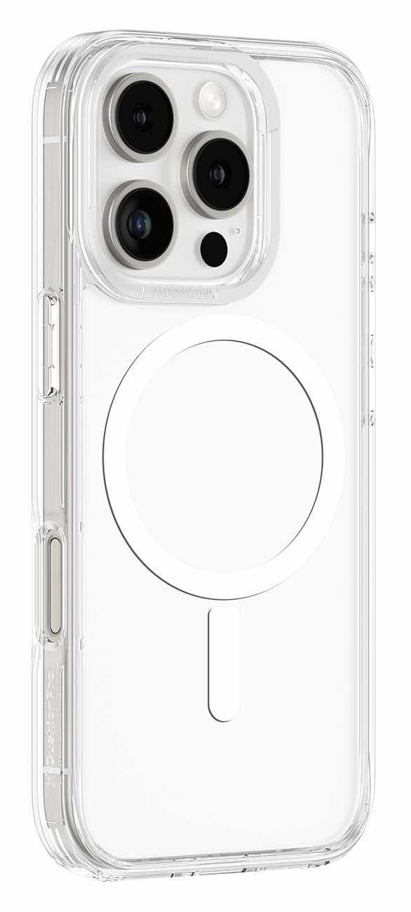 Amazingthing Minimal Case For Iphone 16 Pro Max / Support Magsafe / Drop Resistant / Clear