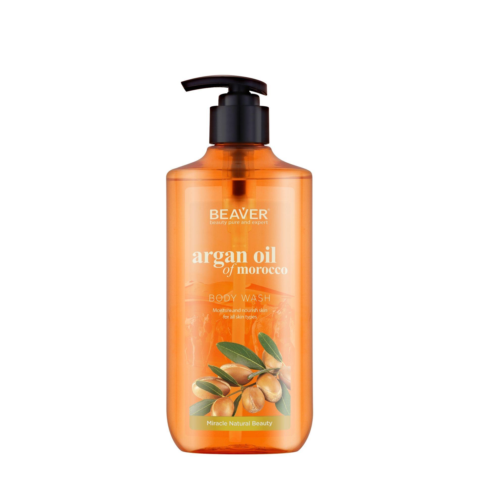 Beaver Argan Oil Of Morocco Body Wash Ph 4.5-5.5 - 400Ml