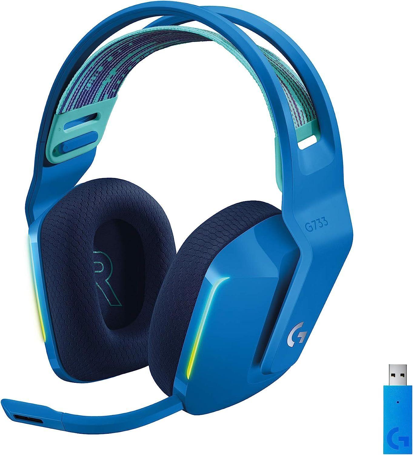 Logitech G733 Lightspeed - Blue Pc Headset