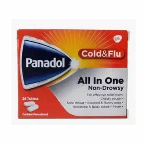 Panadol Co&Flu All In One Tab 24'S