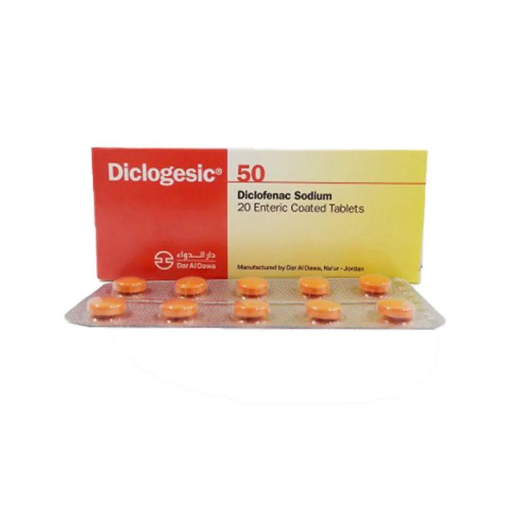 Diclogesic 50Mg Tab 20'S