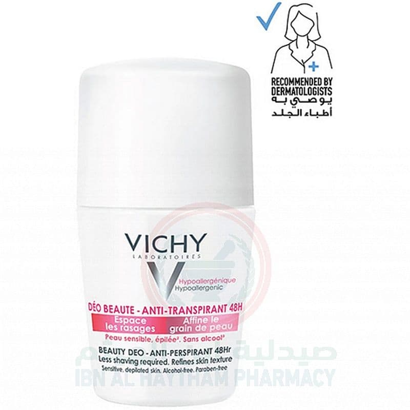 Vichy Deodorant Roll On Anti-Perspirant Beauty 48H 50Ml