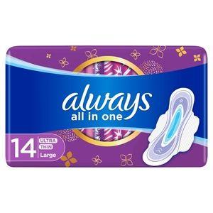 Always Diamond Ultra Thin Long Pads Wings - 14 P Valuepack Always