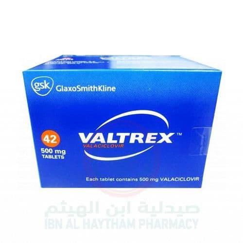 Valtrex 500Mg Tablets 42'S