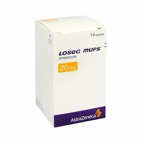 Losec Mups 20 Mg 14 Tablets