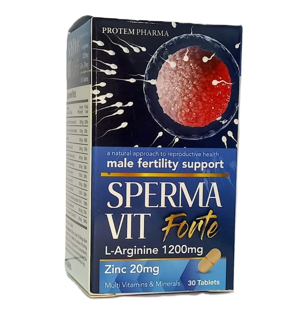 Sperma Vit Forte Male Fertility Support 30 Tablets No.12766