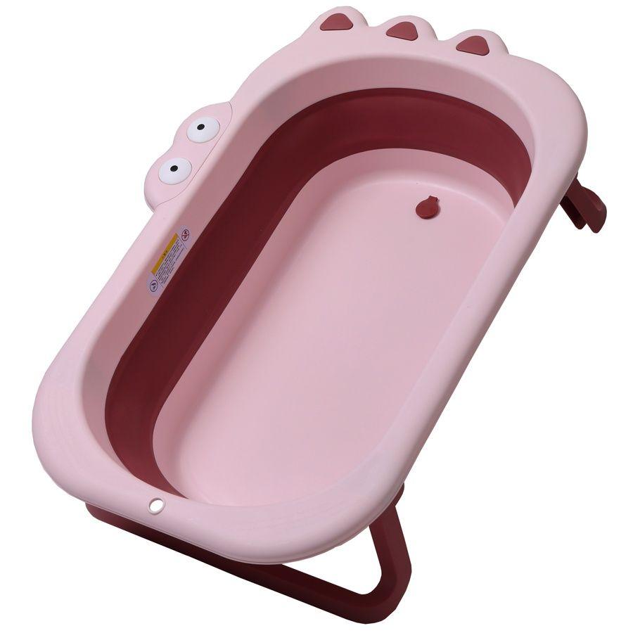 Little Angel Foldable Baby Bathtub (Pink)