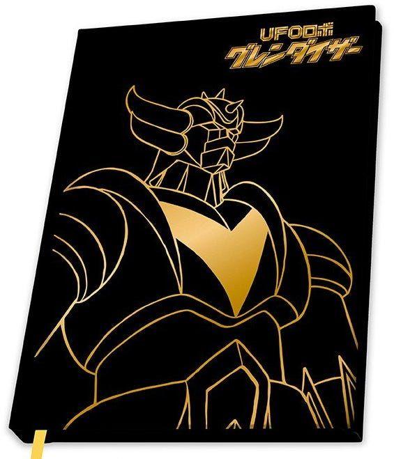 Grendizer - Premium A5 Notebook "Gold Grendizer" X4*