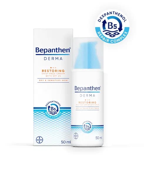 Bepanthen Derma Restoring Daily With Spf25 Face Cream  50 ML