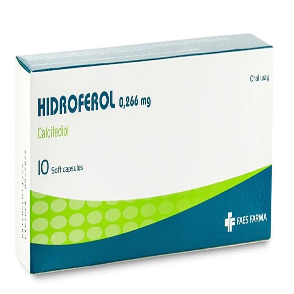 Hidroferol 0.266mg Soft Capsules 10's