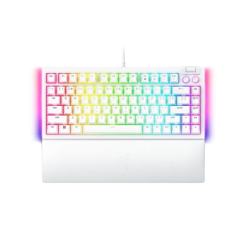 Razer Blackwidow V4 75% - Us Layout - White Edition