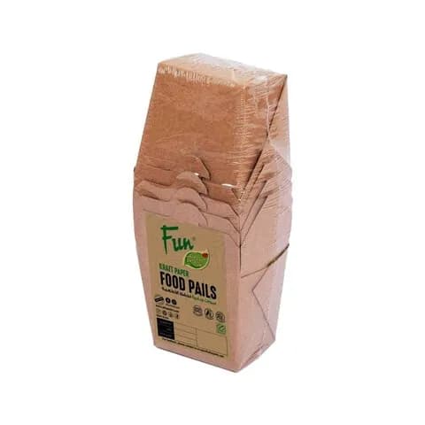 Fun Kraft Paper Noodle Box 24Oz 6 Pieces