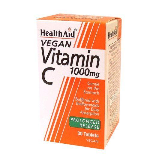 Healthaid Vitamin C 1000Mg Tab 30'S Pro Long