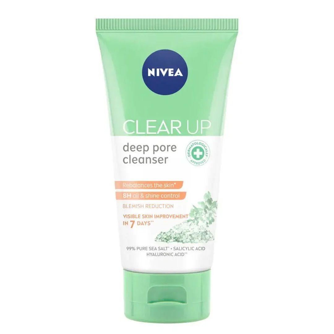 Nivea Clearup Deep Pore Clean 150Ml