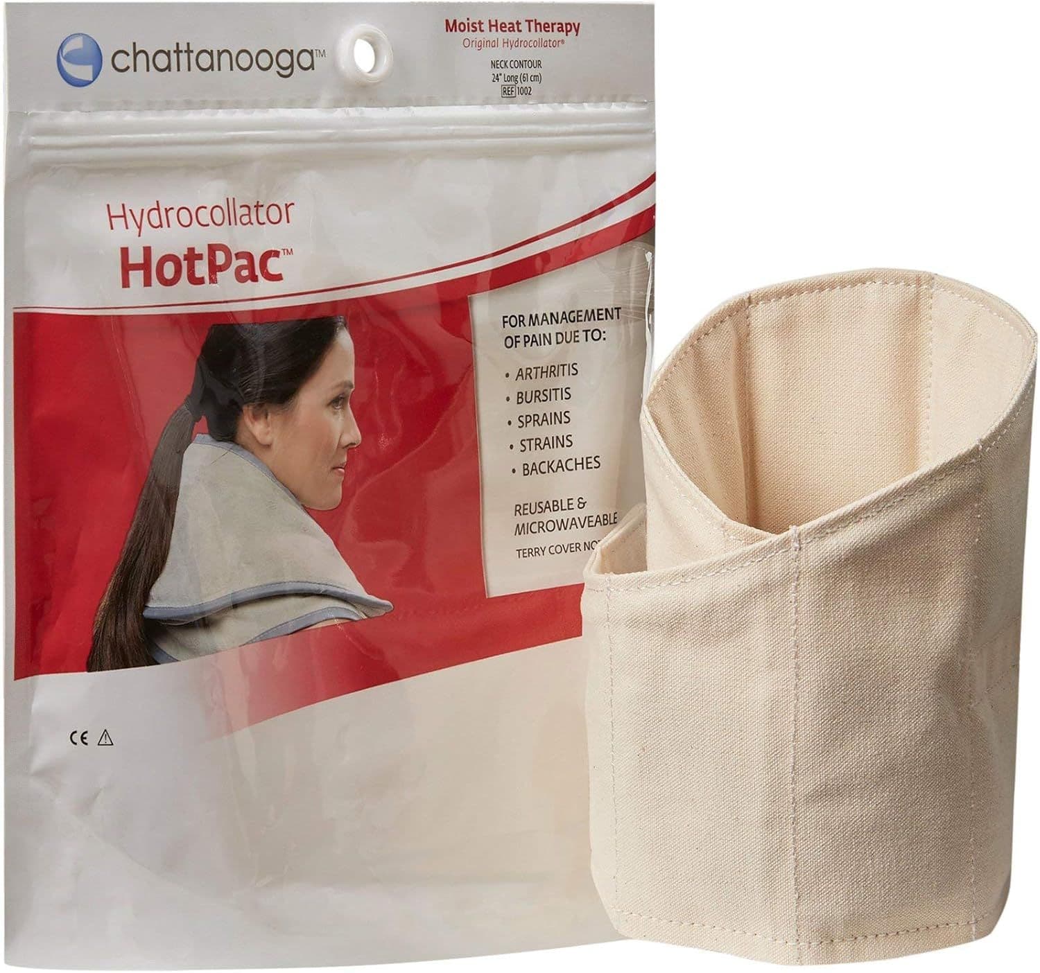 Chattanooga Hydrocollator Moist Heat Hotpac Neck Contour 61 Cm Ref 1002