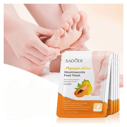 Papaya Shine Nicotinamide Foot Mask