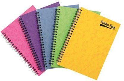 Notebook A5, 60Sh, 80Gsm, Glazed Press Board Cover-7271-Prs