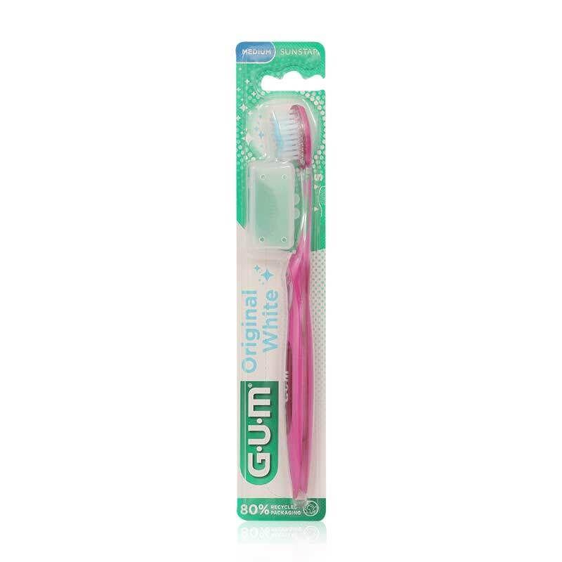 Gum 563 Medium Original White Compact Head T/B