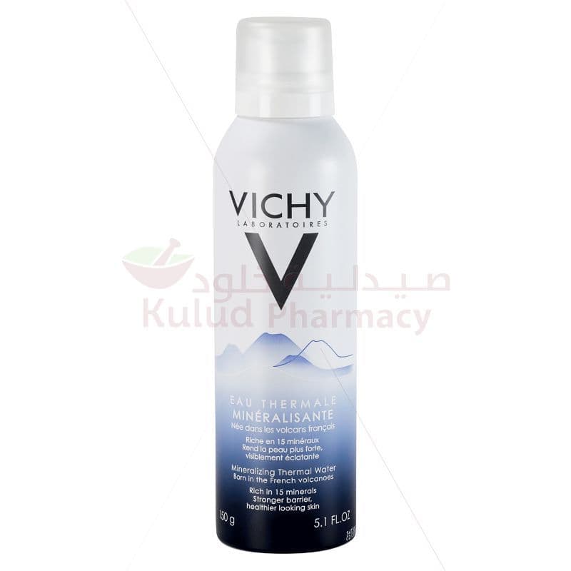 Vichy Mineralizing Thermal Water, Hydrating Face Mist with Natural Antioxidants 150ml 150 ML