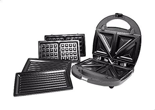 DSP 3 in 1 Sandwich Maker 750W - Black