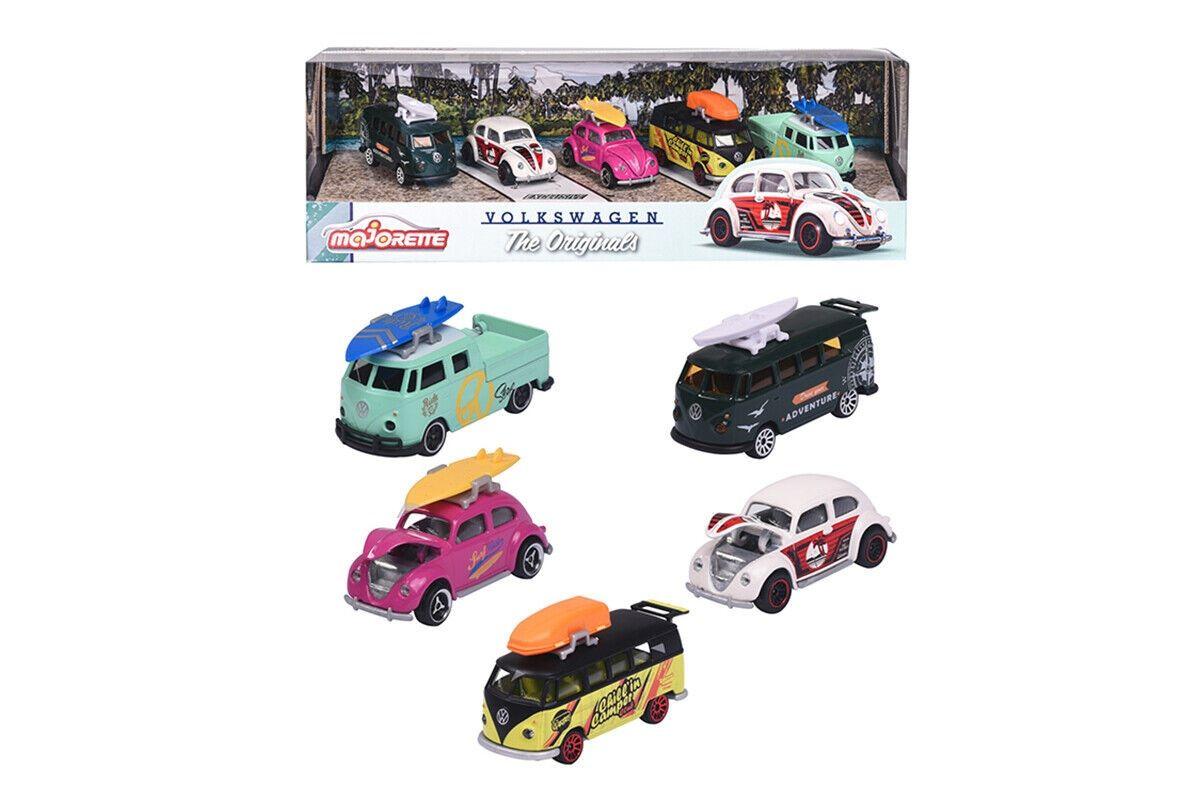 Majorette Vw The Originals 5 Pieces Pack