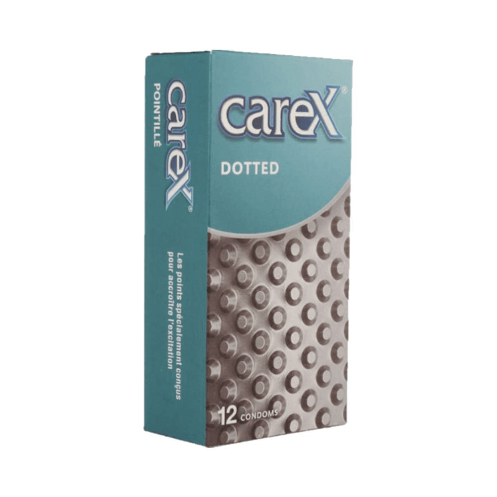 Carex Dotted Condoms 12Pcs