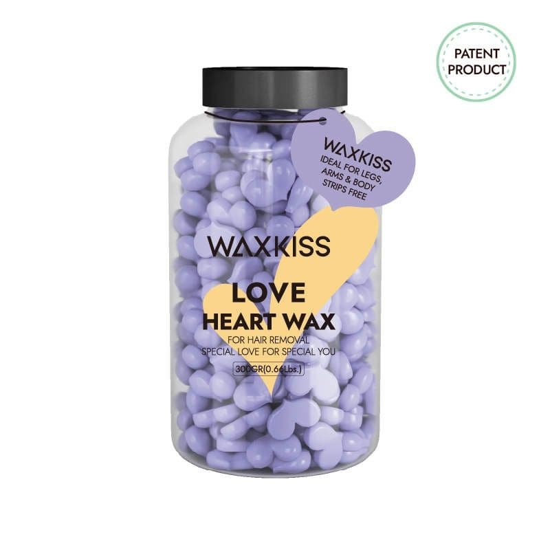Heart Shape Hard Wax 300G Purple