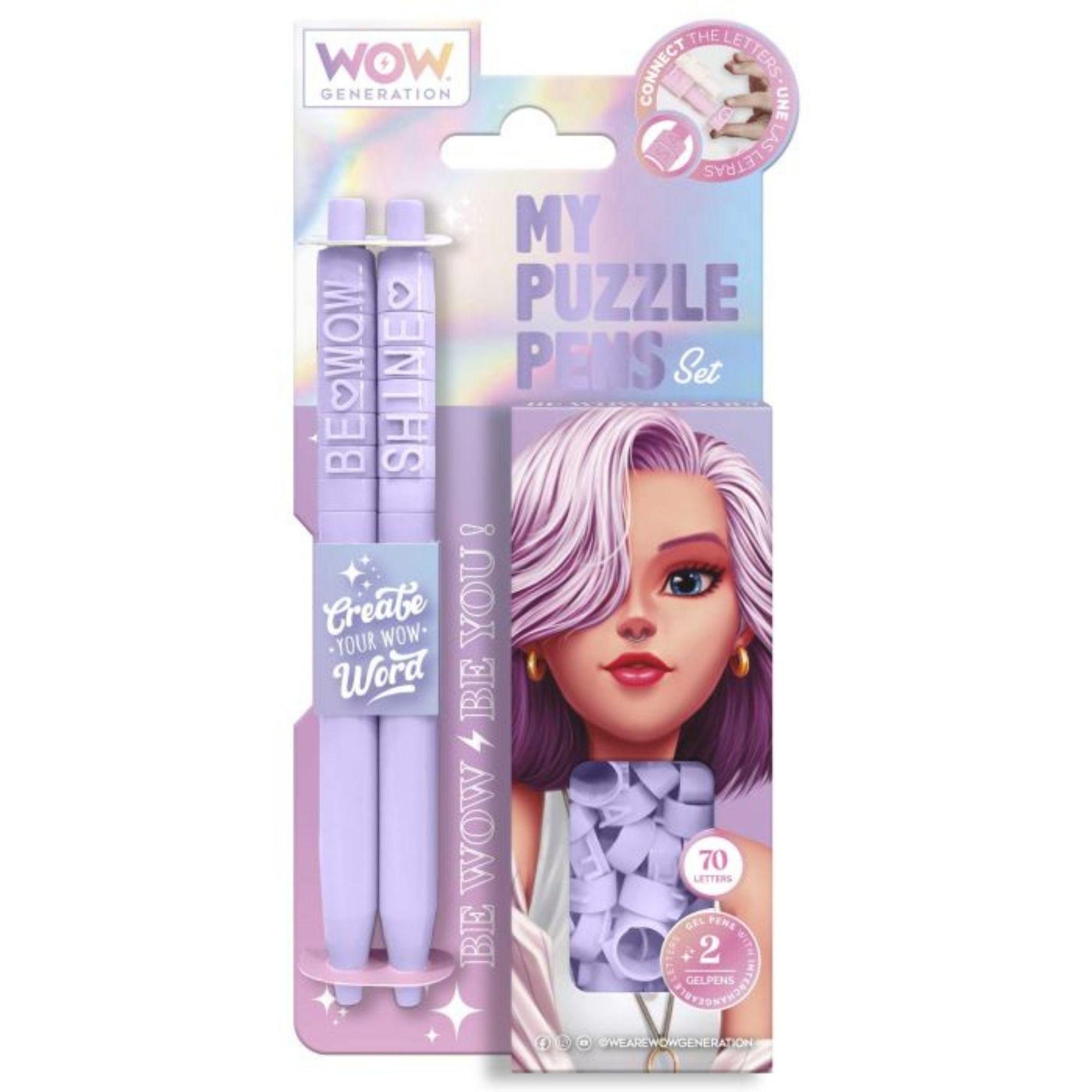 Wow Generation My Puzzle Pens Set (Set Of 2)