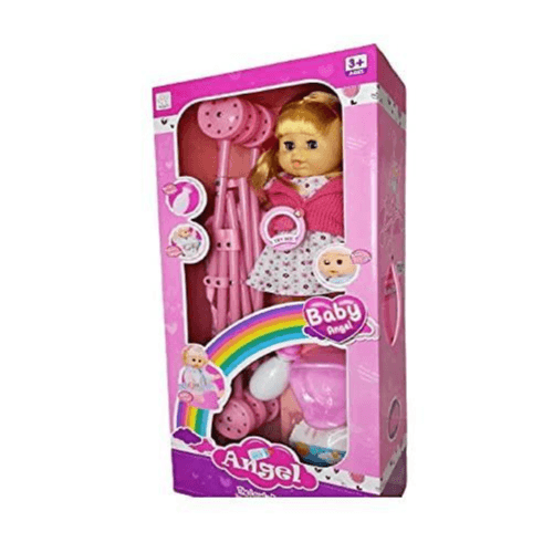 Angel Baby Doll W/S Stroller 6107