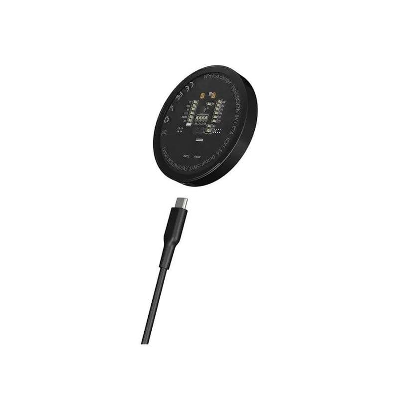Porodo Transparent 15W Magsafe Charge Cable 1.2M/4Ft Black