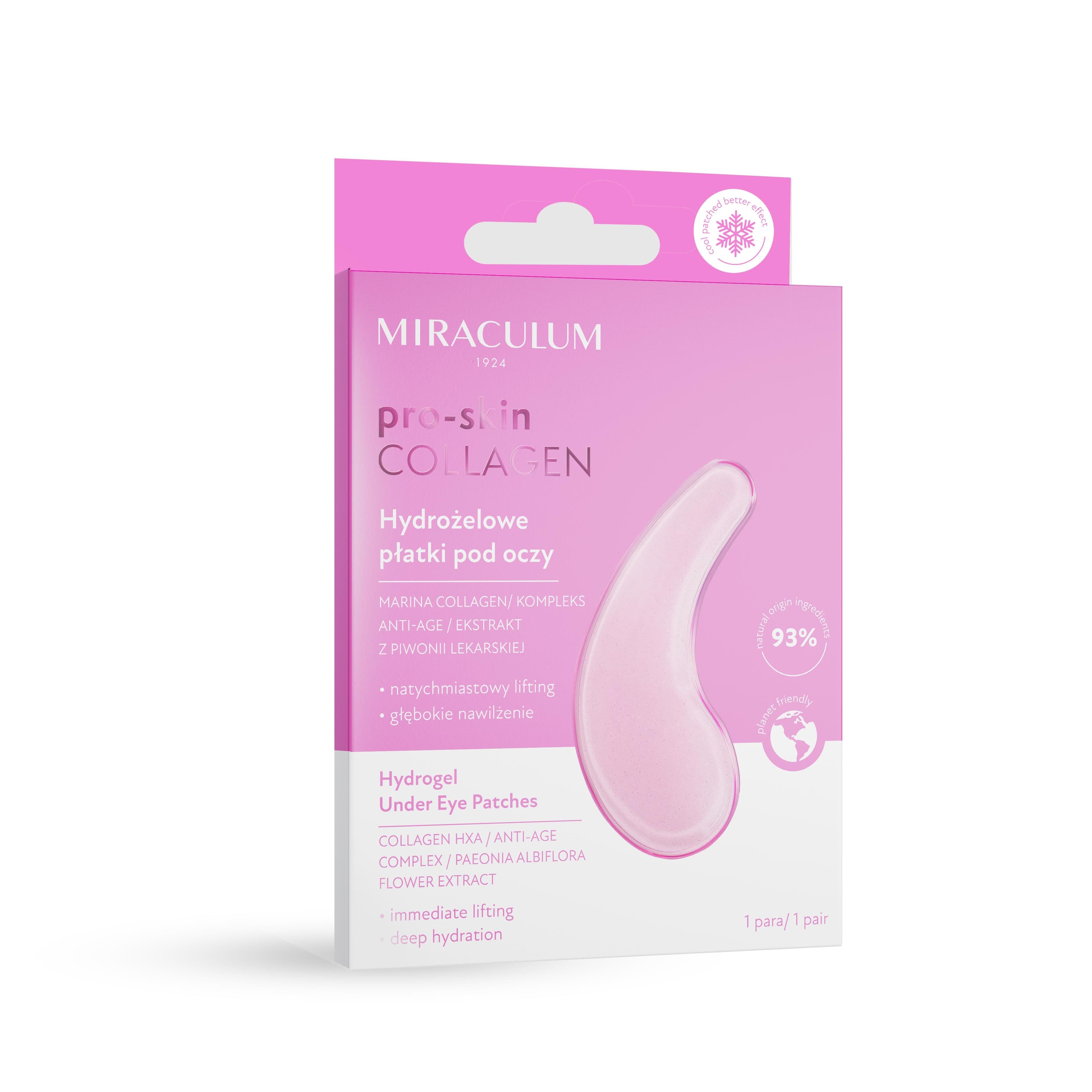 Miraculum Pro-Skin Collagen Hydrogel Under Eye Patches