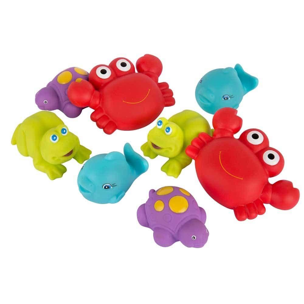 Playgro Floating Sea Friends Bath Toy (8 Pack)