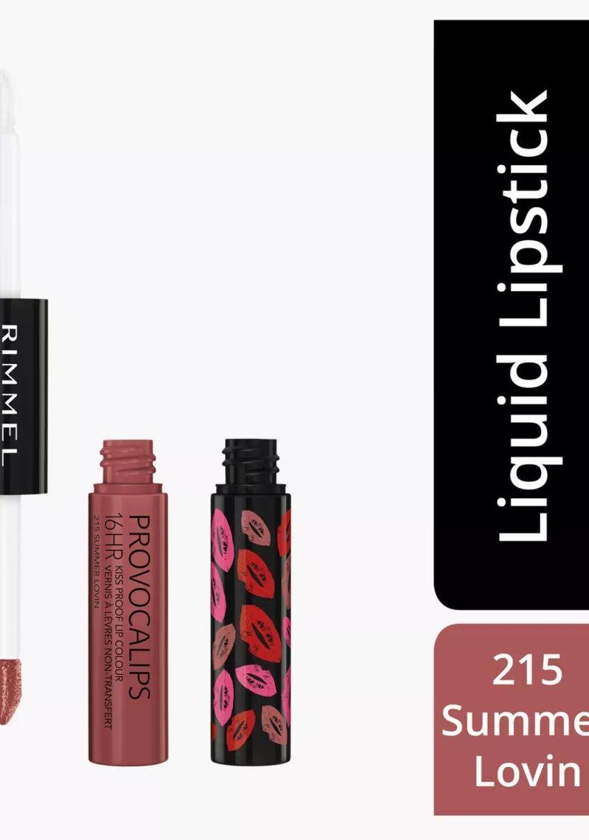 Rimmel London Provocalips Kissproof Liquid Lipstick 215 Summer Lovin 7Ml