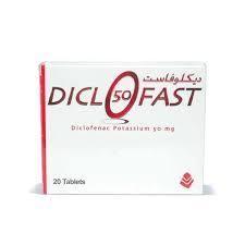 Diclofast 50Mg Tab 20'S