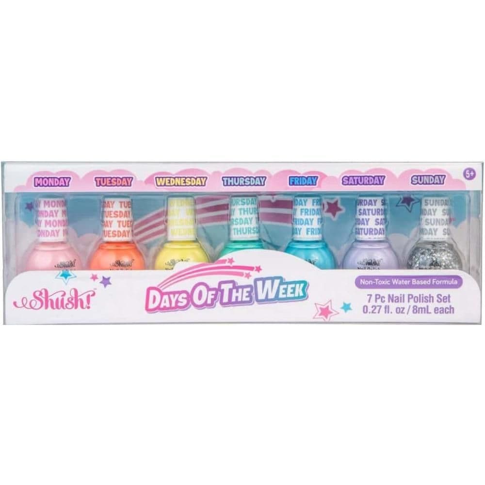 مجموعة طلاء أظافر لمدة 7 أيام من Shush