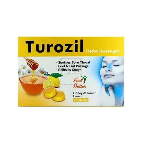 Turozil Honey Lemon Lozenges 24 S