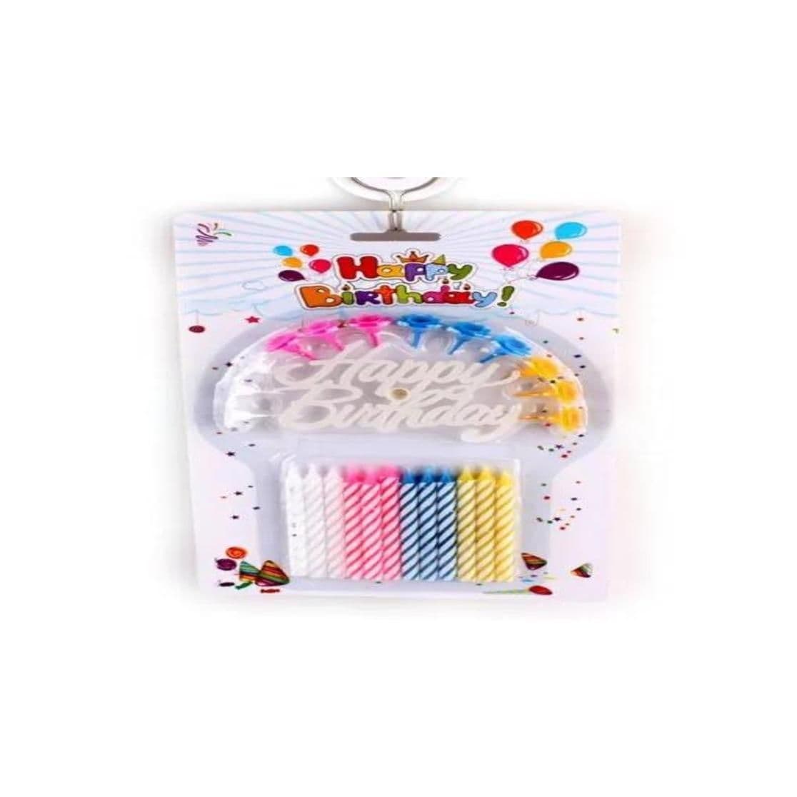 Party Candle Multi Colour