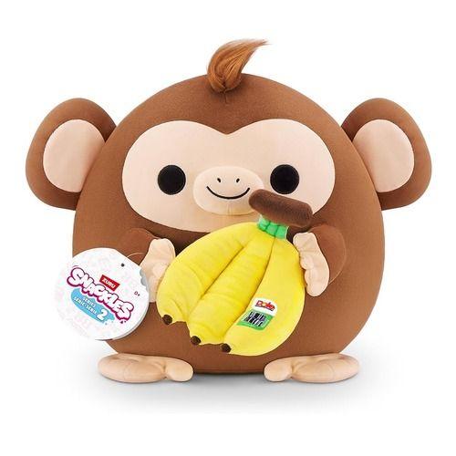 Zuru Snackles Plush 8"Series 2 - Plush 8" Monkey & Dole (Banana)