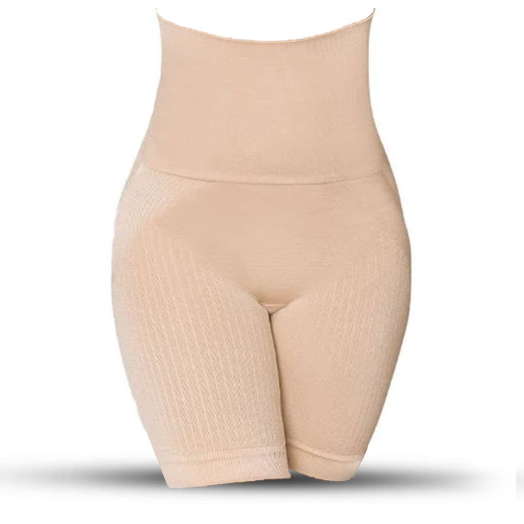 Sankom Body Shaper Shorts Cooling Fibers Posture Beige Small/Medium Support  1 PC