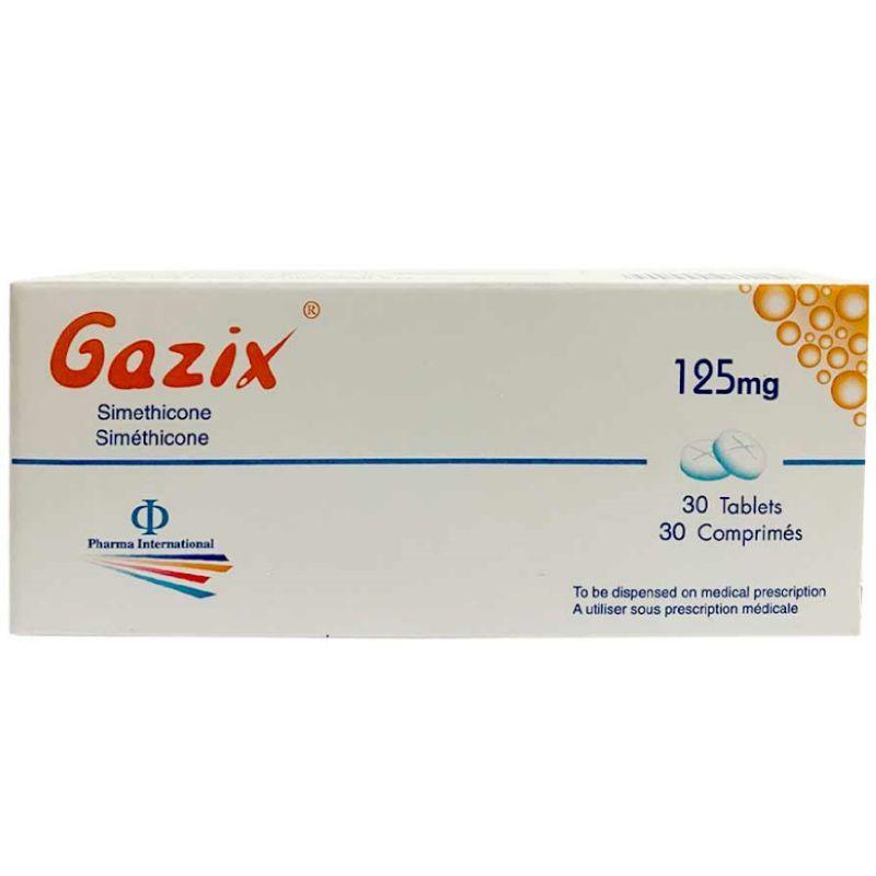 Gazix 125Mg Chew. Tab 30'S