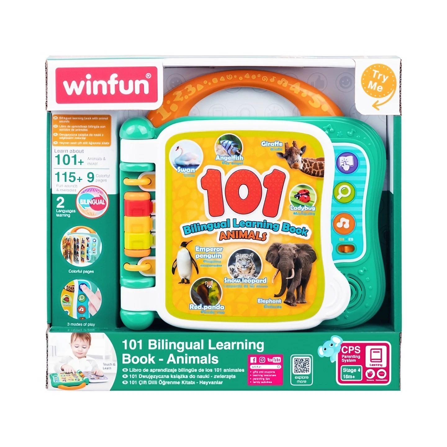 Winfun 101 Bilingual Learning Book - Animals